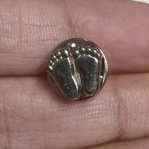 Precious Feet Pin Vintage